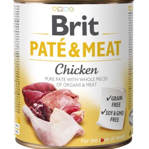 Brit Pate & Meat Z Kurczakiem 800g
