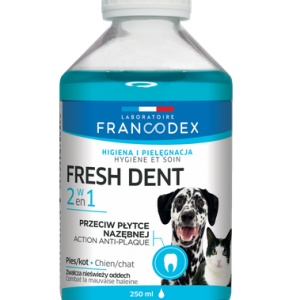 Zolux Francodex Fresh Dent Płyn Do Higieny Jamy Ustnej Dla Psów I Kotów 250ml