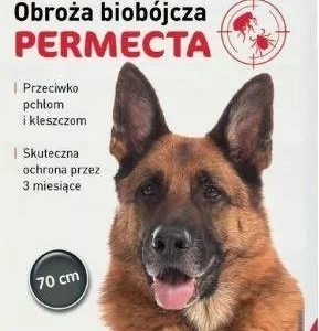 BEAPHAR Permecta Obroża Biobójcza Dla Dużych Psów 70cm