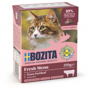 BOZITA Cat Siekana Wołowina W Galaretce 370g