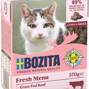 BOZITA Kot w sosie wołowym 370g