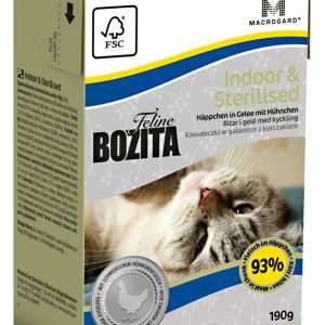 BOZITA Feline Indoor Sterilised 190g