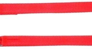 Dingo Smycz Przepinana Z Taśmy Czerwona 1,6x220cm
