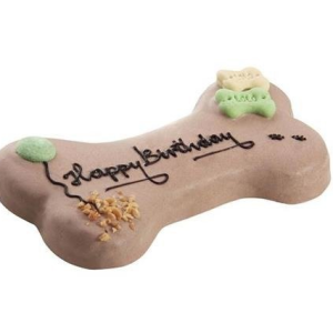 Lolo Pets Tort Dla Psa "Happy Birthday" Orzechowo-Czekoladowy 250g