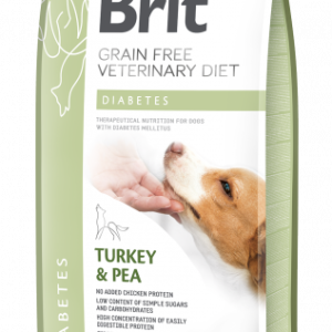 Brit Grain Free Veterinary Diet Dog Diabetes Indyk Z Groszkiem 2kg