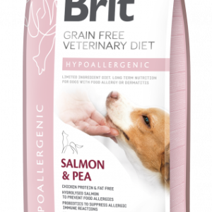 Brit Grain Free Veterinary Diet Dog Hypoallergenic Łosoś Z Groszkiem 2kg