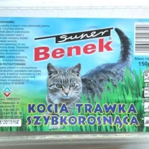 CERTECH-SUPER BENEK Trawka Dla Kota 150g