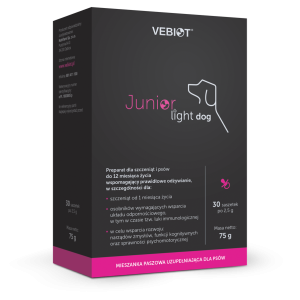 Nutrifarm Sp. Z O.o. Vebiot Junior-Light Dog 30 Saszetek