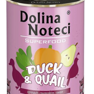 Dolina Noteci Superfood Kaczka I Przepiórka 400g