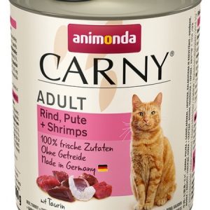 Animonda Cat Carny Adult Wołowina, Indyk I Krewetki 800g