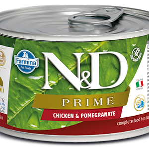Farmina N&D Prime Canine Adult Mini Chicken&Pomegranate 140g