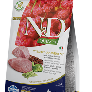 Farmina N&D Quinoa Feline Weight Management Lamb 1,5kg