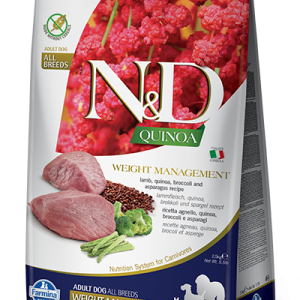 Farmina N&D Quinoa Canine Weight Management Lamb 2,5kg