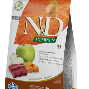 Farmina N&D Pumpkin Feline Adult Venison Pumpkin&Apple Recipe 5kg