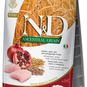 Farmina N&D Ancestral Grain Canine Puppy Mini Chicken&Pomegranate 2,5kg