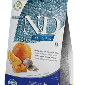 Farmina N&D Ocean Feline Adult Herring Pumpkin&Orange 5kg