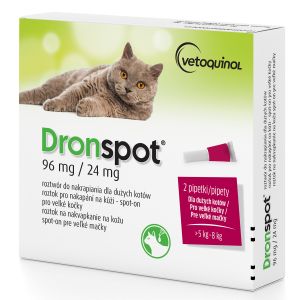 Bayer Dronspot Krople Na Robaki I Pasożyty 2x1,12ml