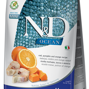 Farmina N&D Ocean Canine Adult Mini Cod Pumpkin&Orange 800g