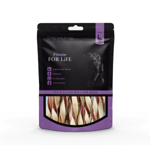 Fitmin Dog Treat Duck & Cod Rurki 70g