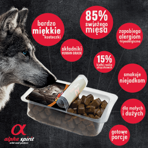 Alpha Spirit Przysmak Dla Psa Kostka Prosciutto 35g