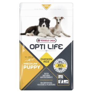 Versele-Laga Opti Life Puppy Medium Dla Szczeniąt Średnich Ras Z Kurczakiem 1kg