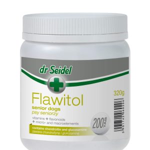 Laboratorium DermaPharm Dr Seidel Flawitol Dla Psów Seniorów 200 Tabletek