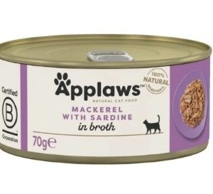 APPLAWS Mackerel With Sardine In Broth Tin 70g