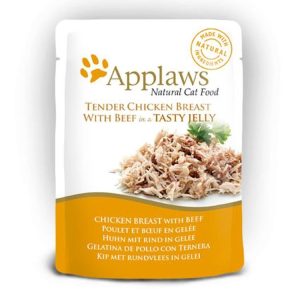 APPLAWS Chicken With Beef In Jelly Pouch 70g