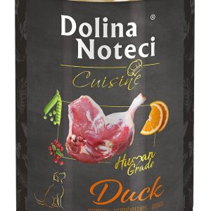 Dolina Noteci Cuisine Dla Psów Z Kaczką I Filetem Z Kurczaka 400g
