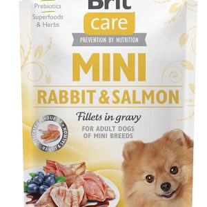 Brit Care Mini Filety W Sosie Z Królika I Łososia 85g
