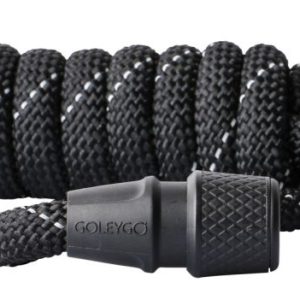 KERBL Smycz Sznurkowa S GoLeyGo 2m Z Adapterem Do 15kg Czarna