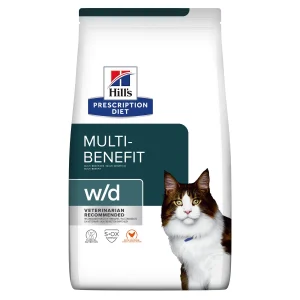 Hill's PD Prescription Diet Feline w/d Kurczak 1,5kg