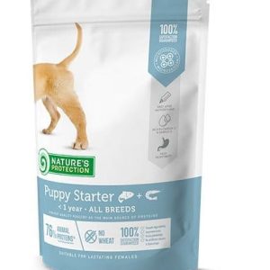 Nature’s Protection Puppy Starter Salmon With Krill All Breeds 500g