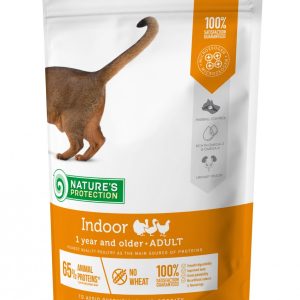 Nature’s Protection Indoor Poultry Adult Cat 400g