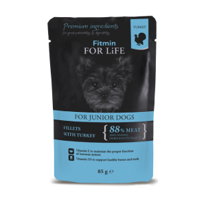 Fitmin Dog For Life Junior Turkey In Gravy 85g