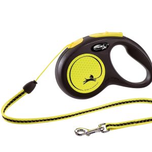 Flexi Smycz Classic S Linka 5m Do 12kg Żółty Neon