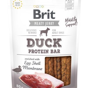 Brit Jerky Snack Duck Protein Bar 80g