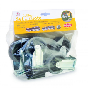 Zolux Zestaw 4 Kółek Do Transportera Gulliver IATA