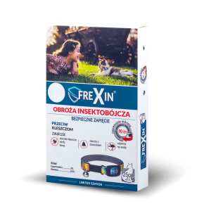 Frexin Obroża Insektobójcza Z Dzwoneczkiem Dla Kota 25cm