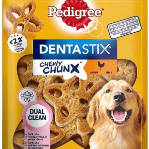 Pedigree Dentastix Chewy ChunX Maxi Dentystyczne Przysmaki Dla Dorosłego Psa Ras Powyżej 15kg Kurczak 68g