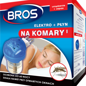 Bros Elektro + Płyn Na Komary 40ml