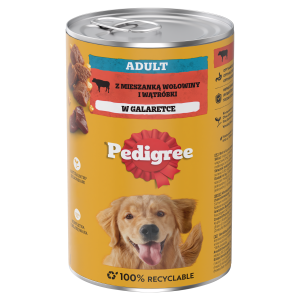 Pedigree Mokra Karma Dla Dorosłych Psów Z Wołowiną W Galaretce 1200g