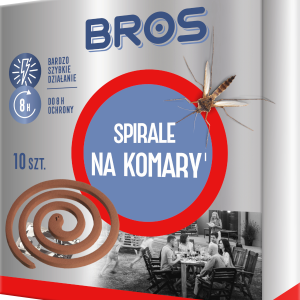 Bros Spirale Na Komary 10 szt