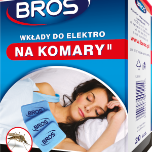 Bros Wkłady Do Elektro Na Komary 20 szt