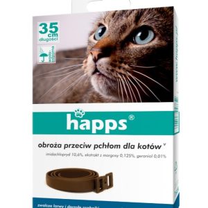 Bros Happs Obroża Przeciw Pchłom Dla Kota 35 cm