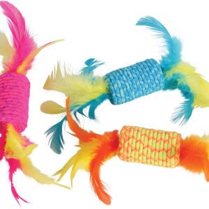 Zolux Zabawka Dla Kota Cukierek Z Piórkami Elastyczny