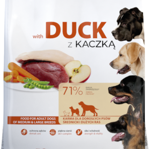 Tropidog Premium Adult Medium & Large Breed Kaczka Z Ryżem 12kg