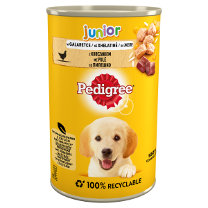 Pedigree Mokra Karma Dla Szczeniąt Z Kurczakiem W Galaretce 400g