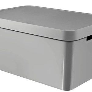 Curver Infinity Pojemnik Z Przykrywką Szary 45l