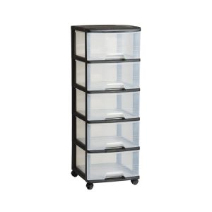 Curver Regał Do Przechowywania Czarny 100l